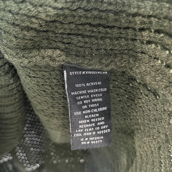 Sanctuary Dark Green Turtleneck Knit Women's Sweater - Picture 5 of 5